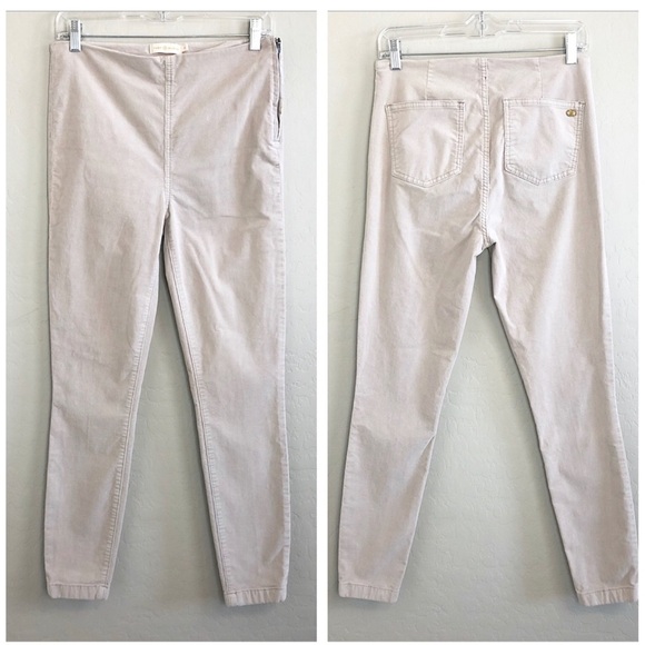 Tory Burch Corduroy “Billet Legging” skinny pants - Picture 1 of 10